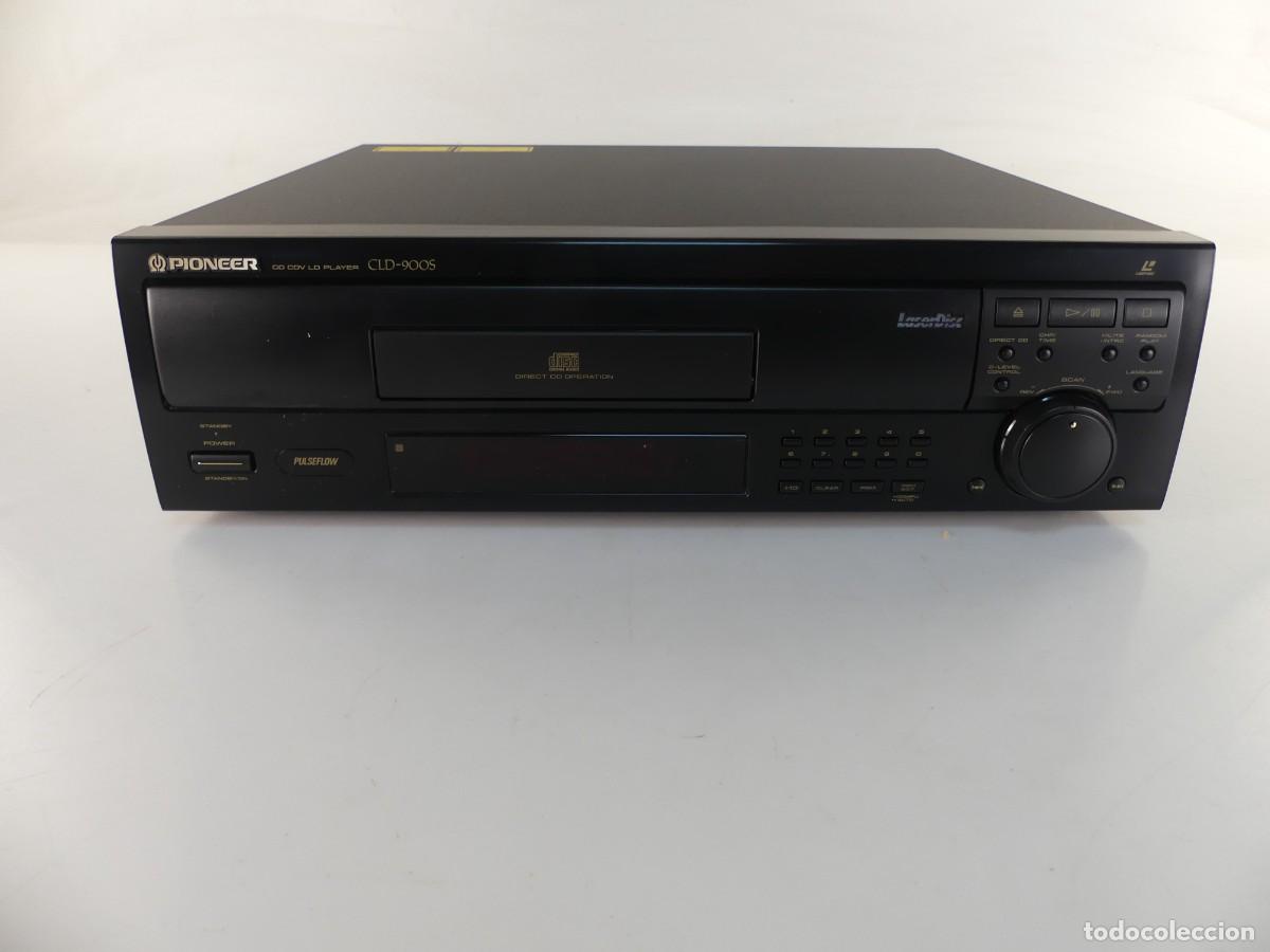 Radios antiguas: PLAYER LASER DISK PIONEER MODELO CLD-900S CON CAJA - Foto 5