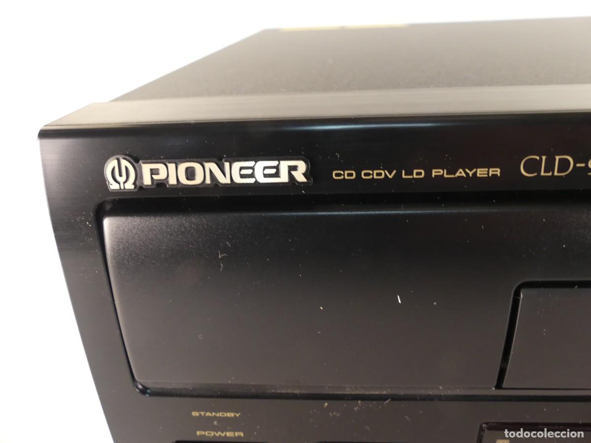 Radios antiguas: PLAYER LASER DISK PIONEER MODELO CLD-900S CON CAJA - Foto 6