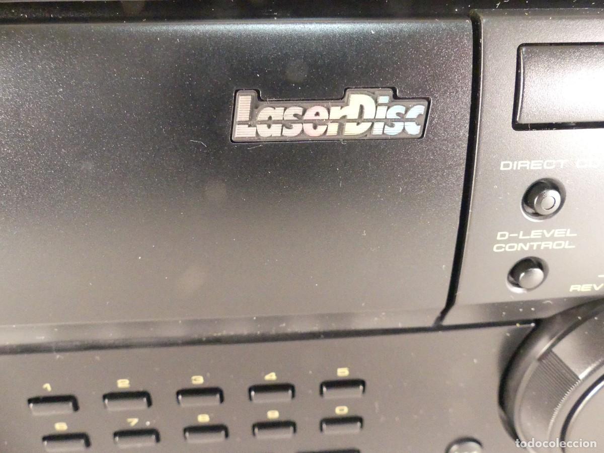 Radios antiguas: PLAYER LASER DISK PIONEER MODELO CLD-900S CON CAJA - Foto 8