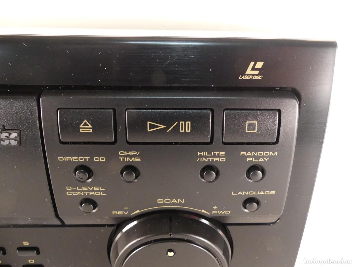 Radios antiguas: PLAYER LASER DISK PIONEER MODELO CLD-900S CON CAJA - Foto 9