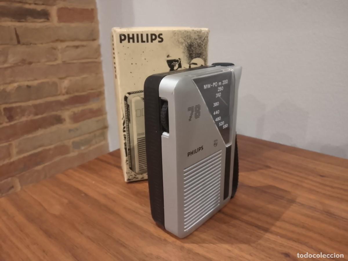 Radios antiguas: Radio Transistor Philips 078 - Foto 2