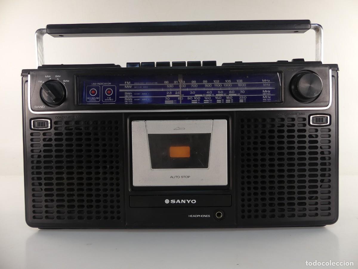 Radios antiguas: RADIO CASSETTE RECORDER SANYO MODELO M 9902K - Foto 1