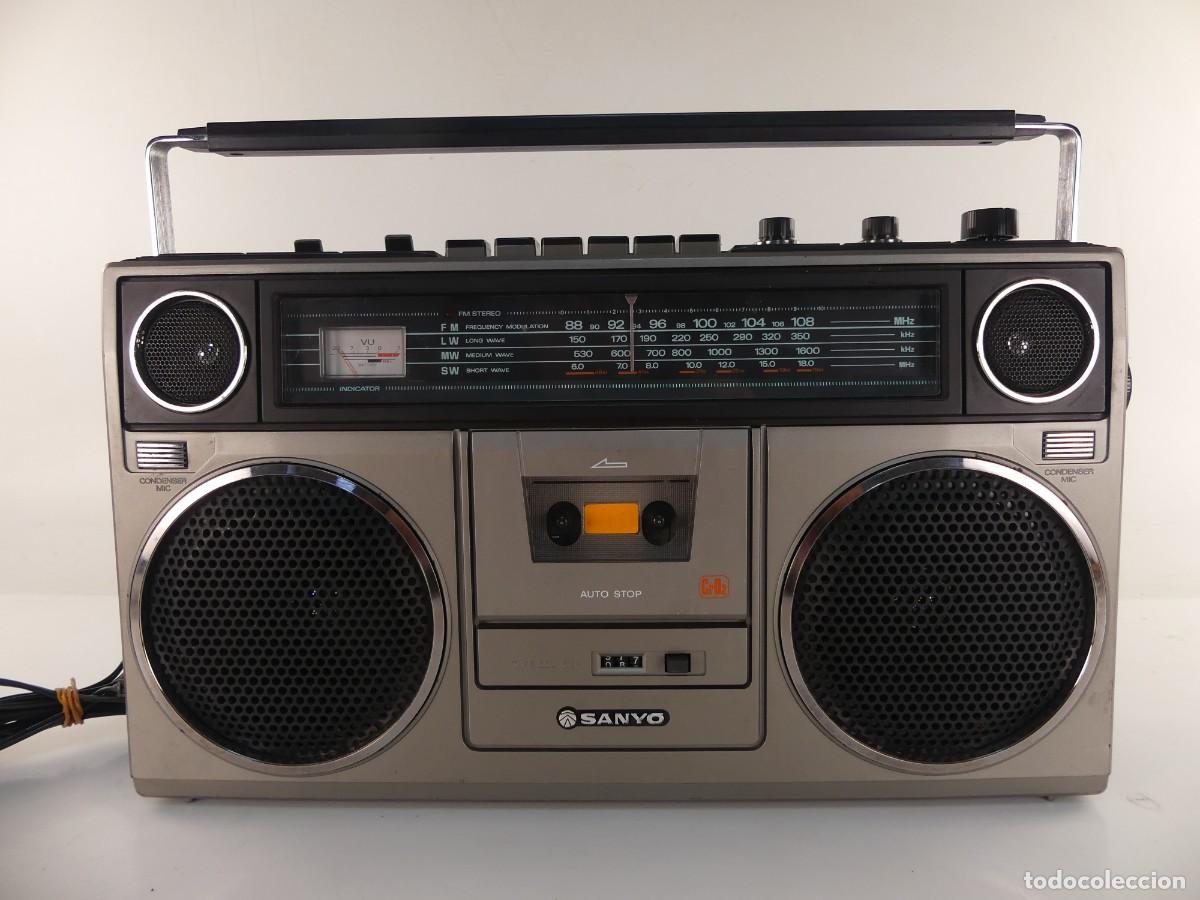 Radios antiguas: RADIO CASSETTE RECORDER SANYO - Foto 1