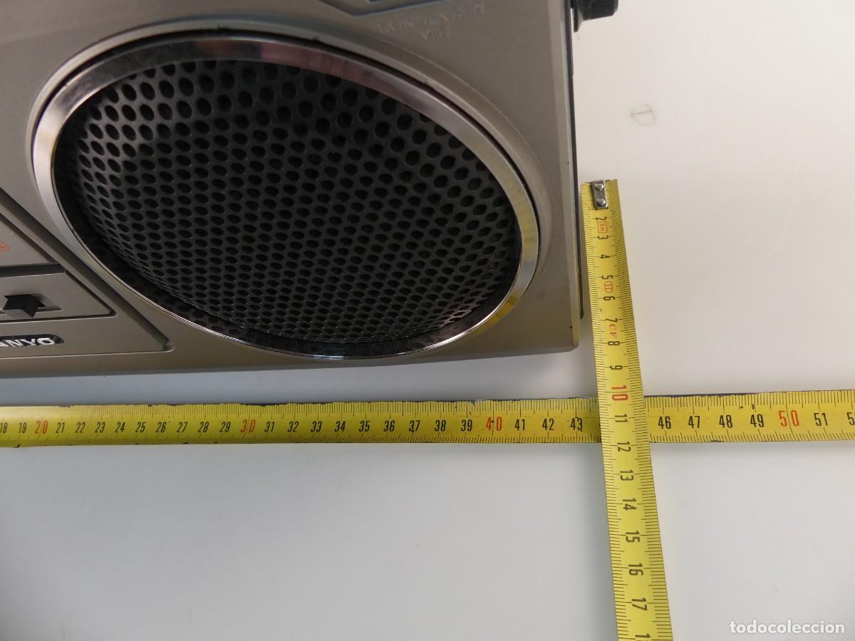 Radios antiguas: RADIO CASSETTE RECORDER SANYO - Foto 7