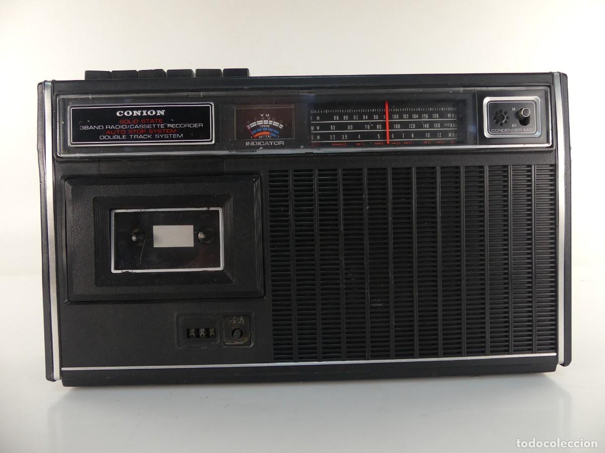 Old radios: RADIO CASSETTE RECORDER CONION MODELO CRC-39F