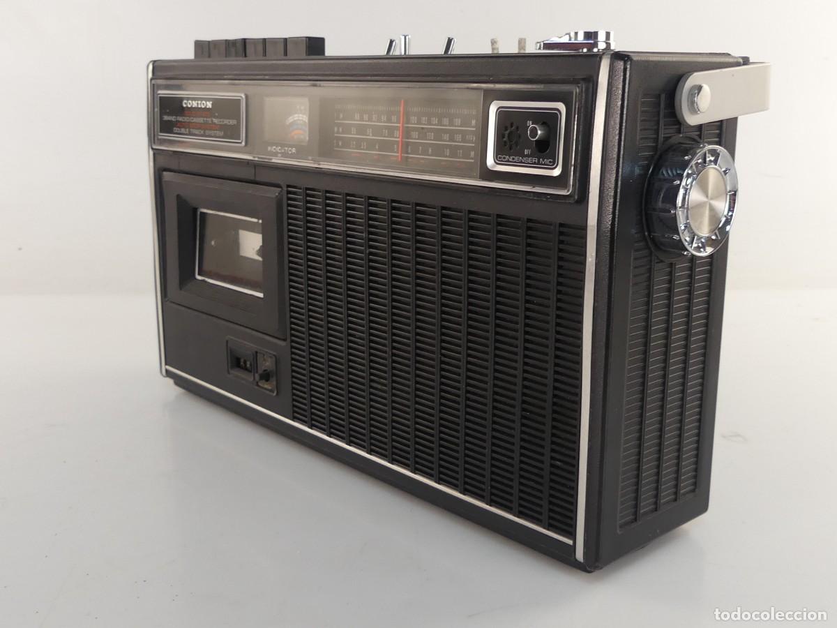 Radios antiguas: RADIO CASSETTE RECORDER CONION MODELO CRC-39F - Foto 3