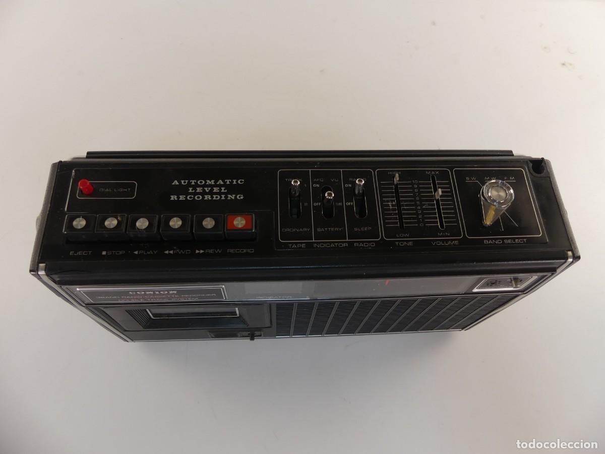 Radios antiguas: RADIO CASSETTE RECORDER CONION MODELO CRC-39F - Foto 6