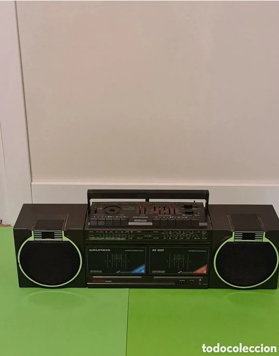 Radios antiguas: Radio cassette Grundig RR 1600. - Foto 3