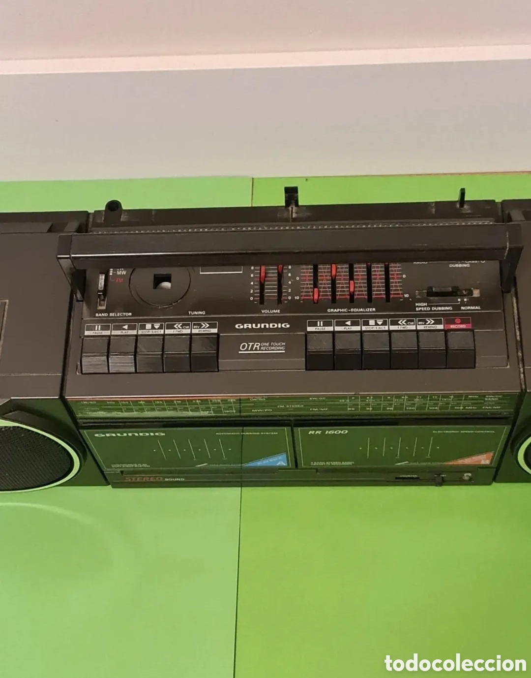 Radios antiguas: Radio cassette Grundig RR 1600. - Foto 4