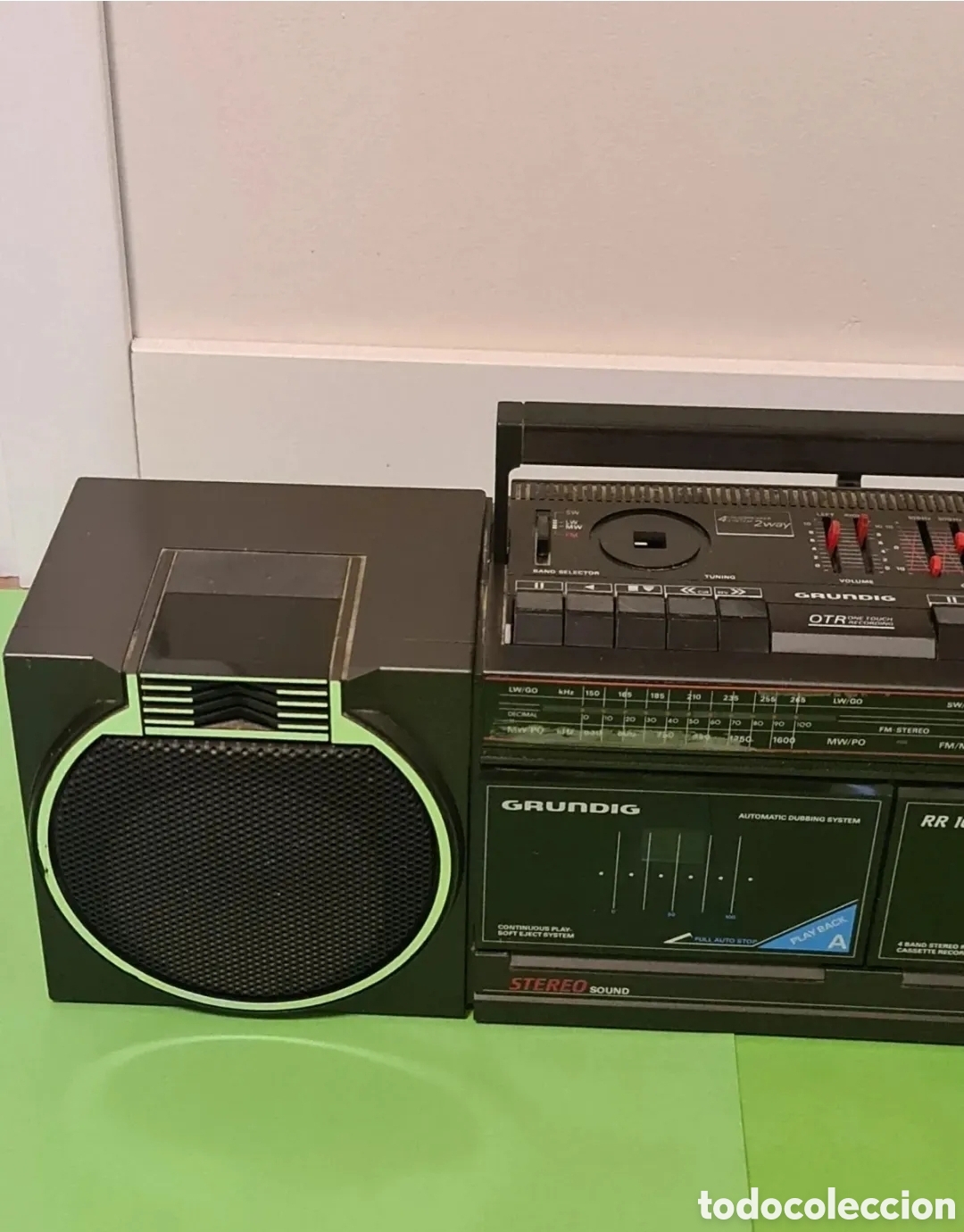 Radios antiguas: Radio cassette Grundig RR 1600. - Foto 6