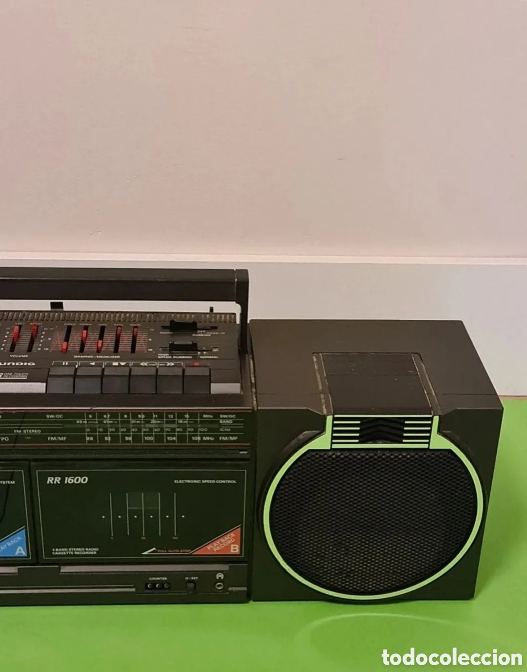 Radios antiguas: Radio cassette Grundig RR 1600. - Foto 7