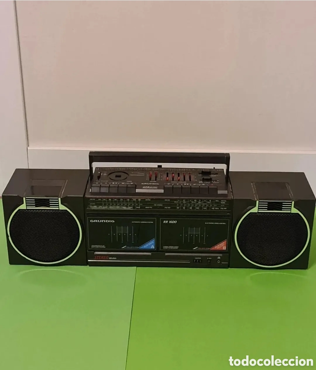 Alte Radios: Radio cassette Grundig RR 1600.