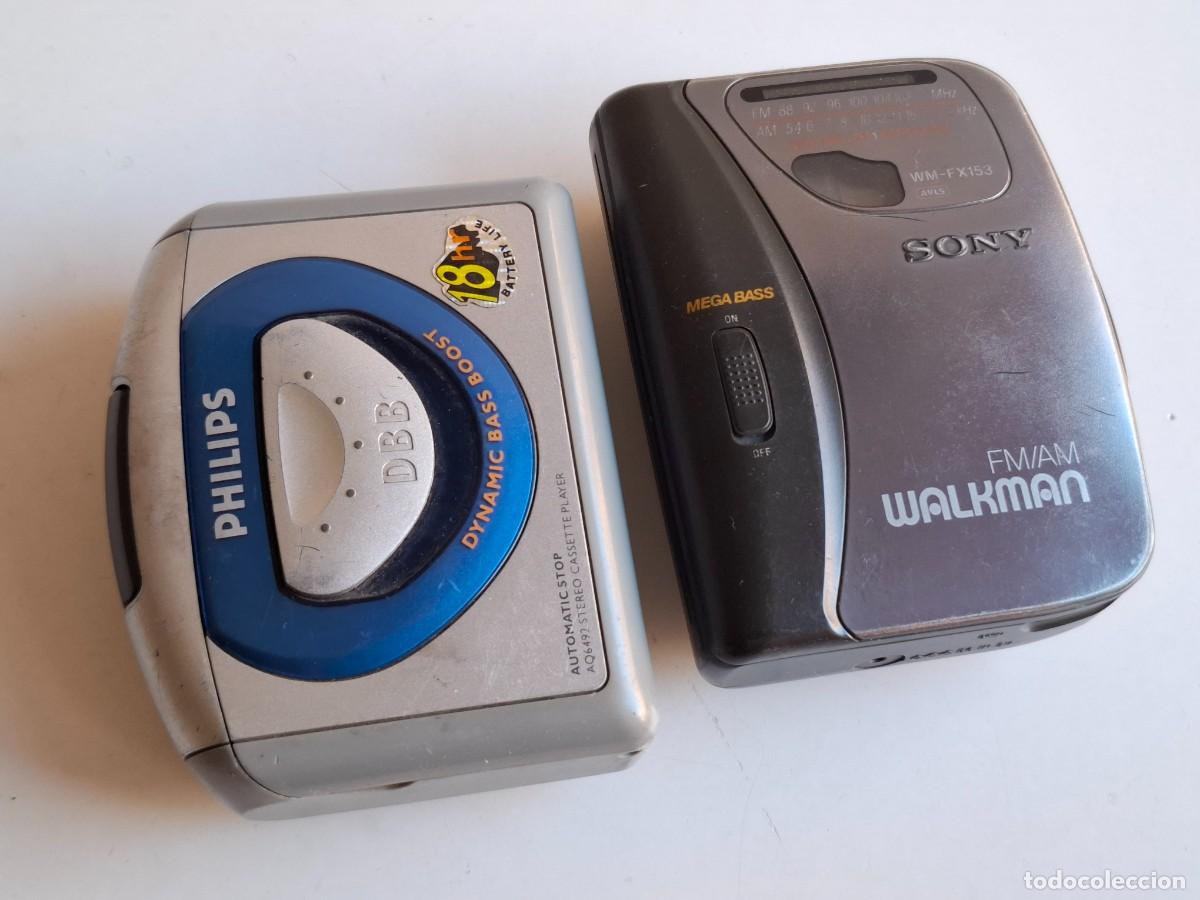 Radios antiguas: DOS WALKMAN - SONY Y PHILIPS - Foto 2