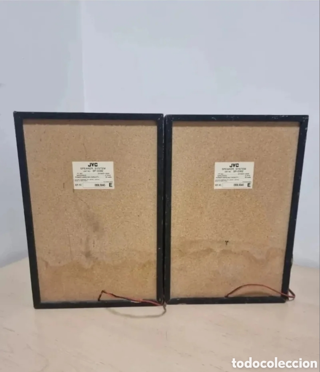 Radios antiguas: Pareja de altavoces JVC. FUNCIONAN. - Foto 7