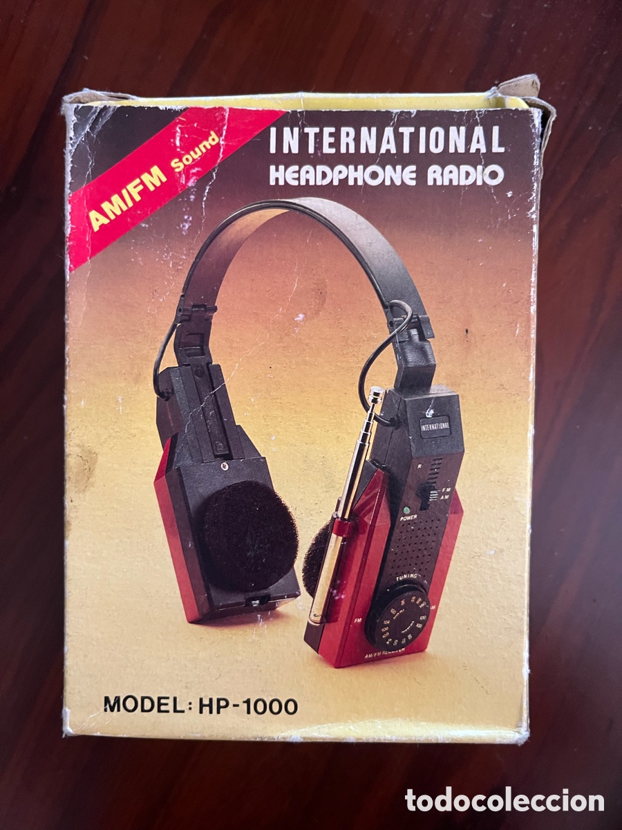 Radios antiguas: Auriculares Radio International