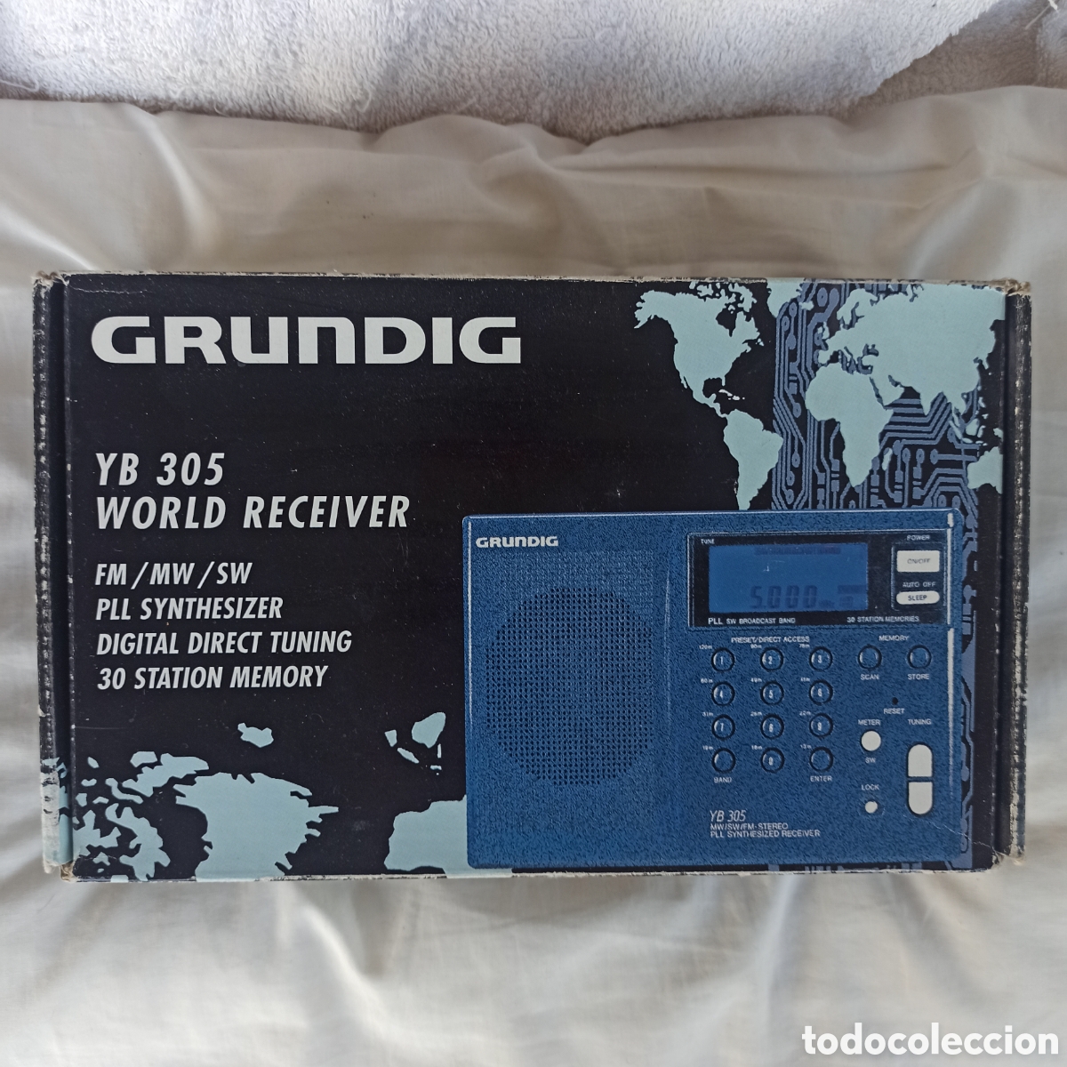 Radios antiguas: Radio ⚠️ MUNDiAL Grundig YB 305 (Yacht Boy 305)