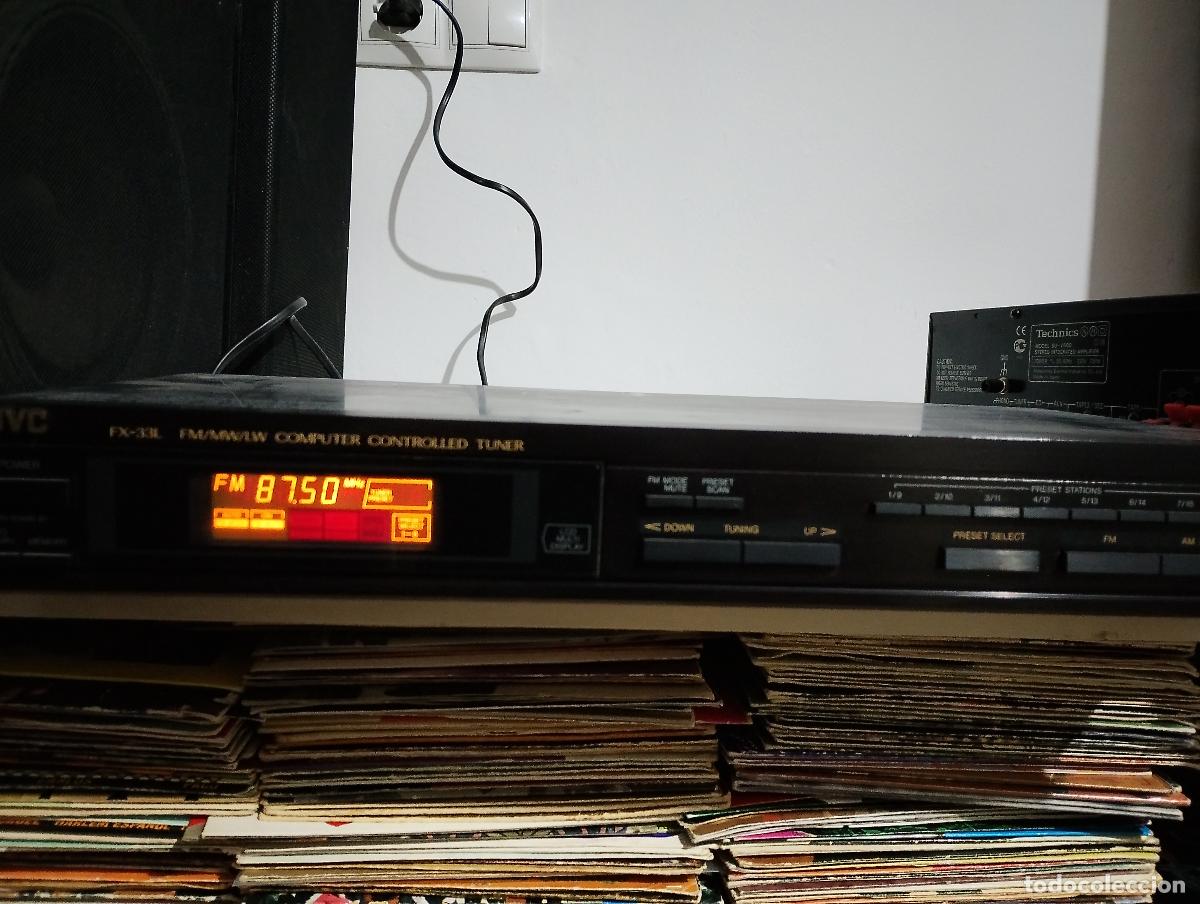 Radios antiguas: JVC FX-33L Sintonizador FM/MW/LW