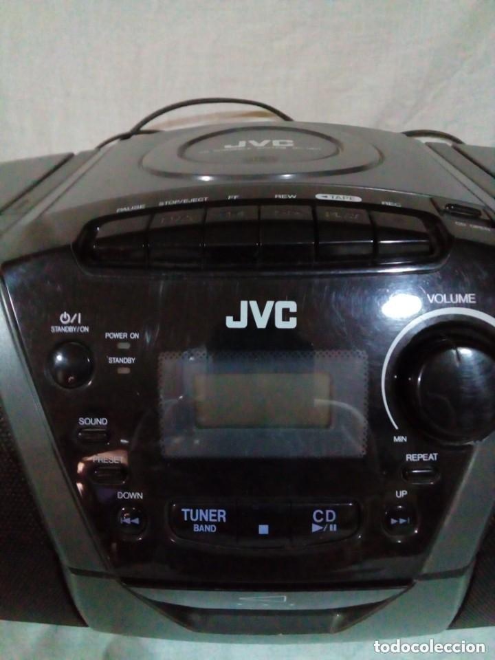 Radios antiguas: RADIO -CD MARCA JVC-FUNCIONA - Foto 3