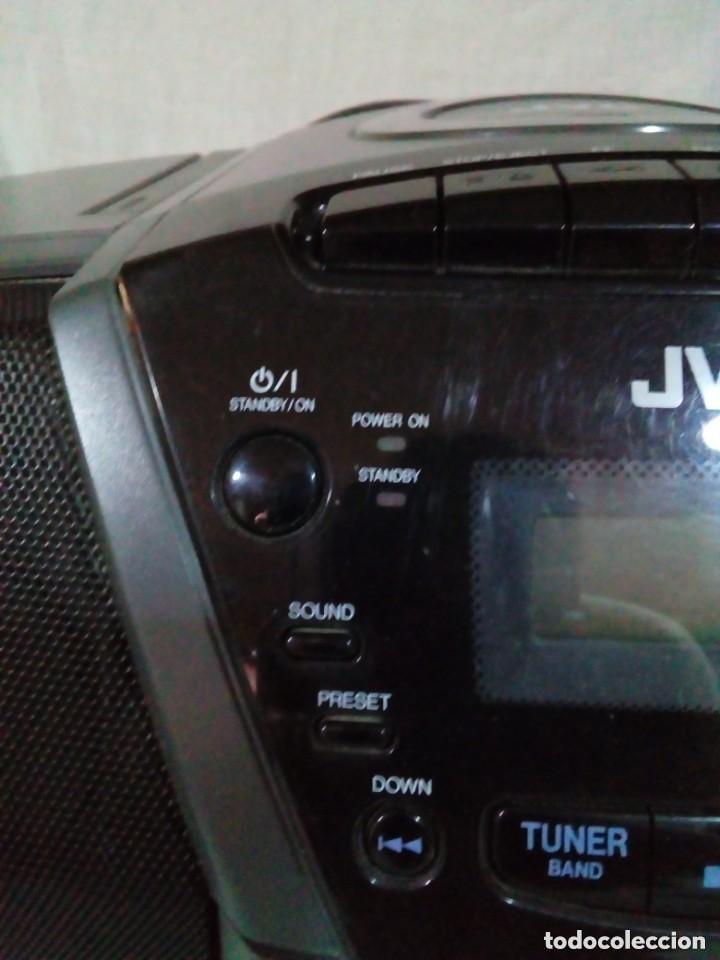 Radios antiguas: RADIO -CD MARCA JVC-FUNCIONA - Foto 4