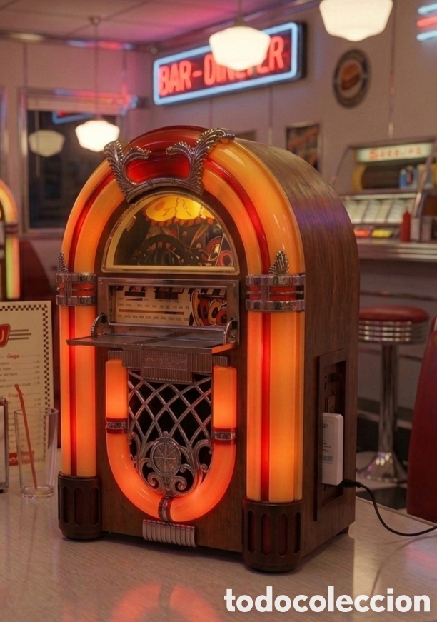 Radios antiguas: Radio Cassette Jukebox Gramola tocadiscos Wurlitzer