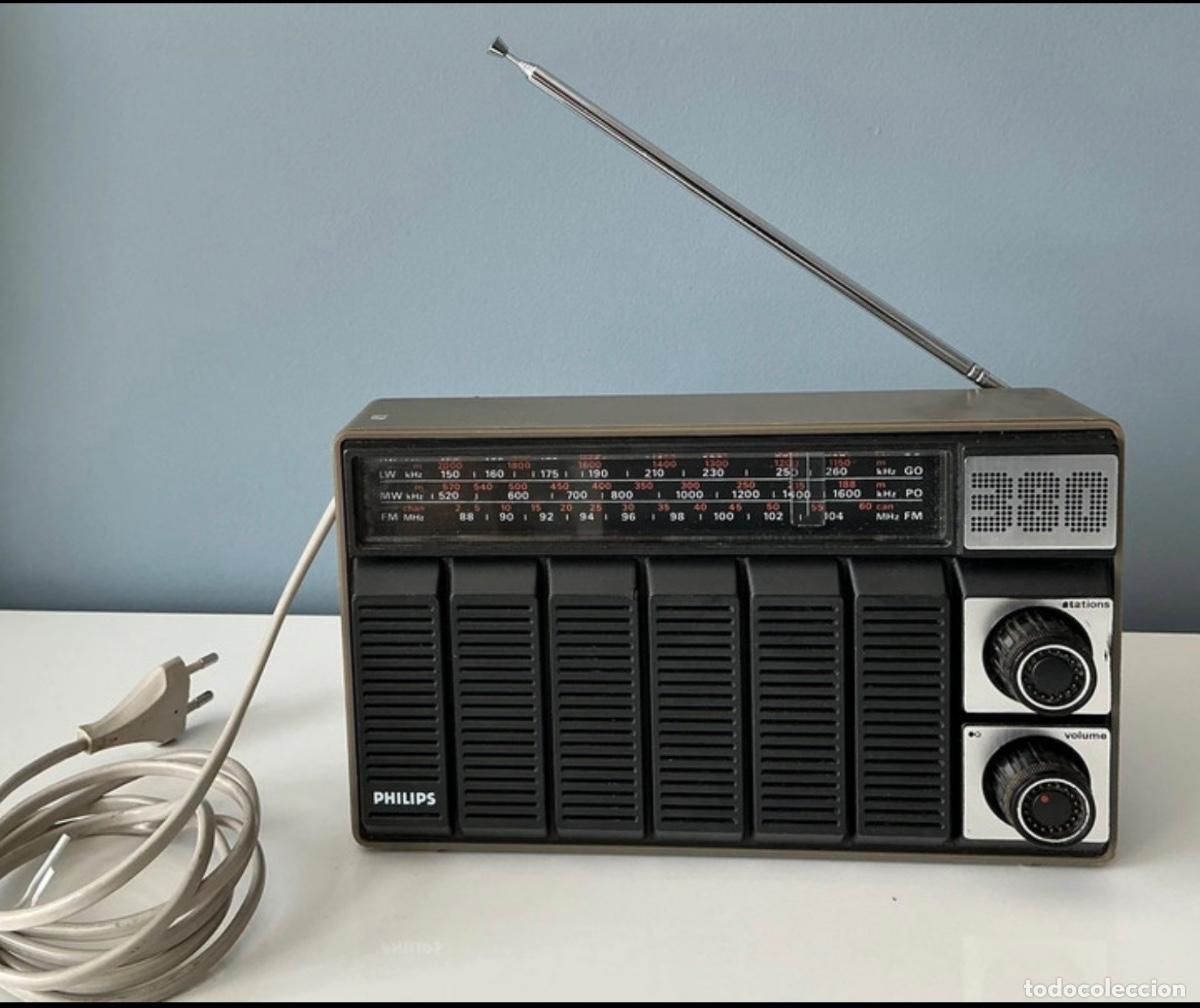 Radios antiguas: Radio Vintage Philips 380 de 1978 Estado de Colecci&oacute;n y Funcionando