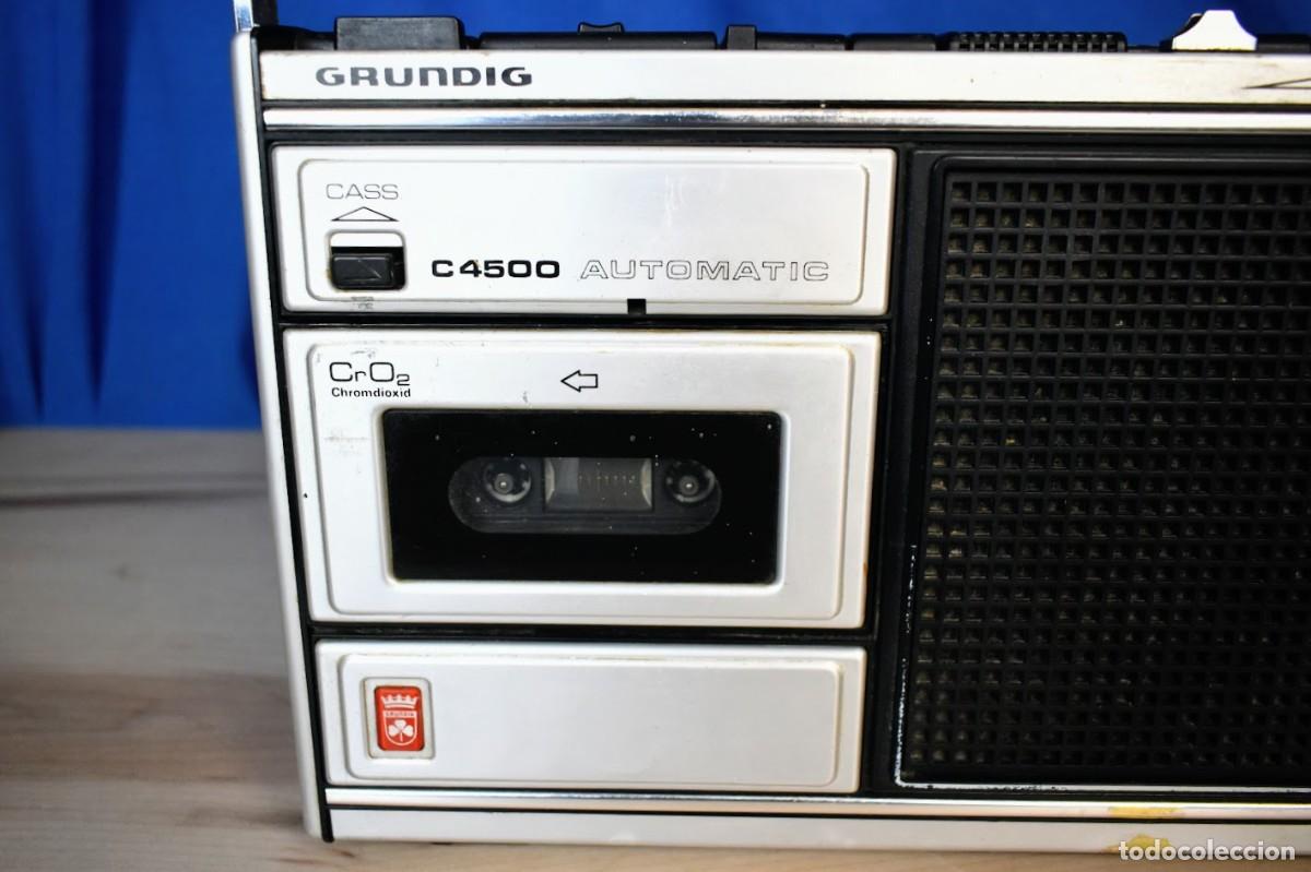 Radios antiguas: Radio cassette Grundig C4500 Automatic a&ntilde;o 70 - Foto 3