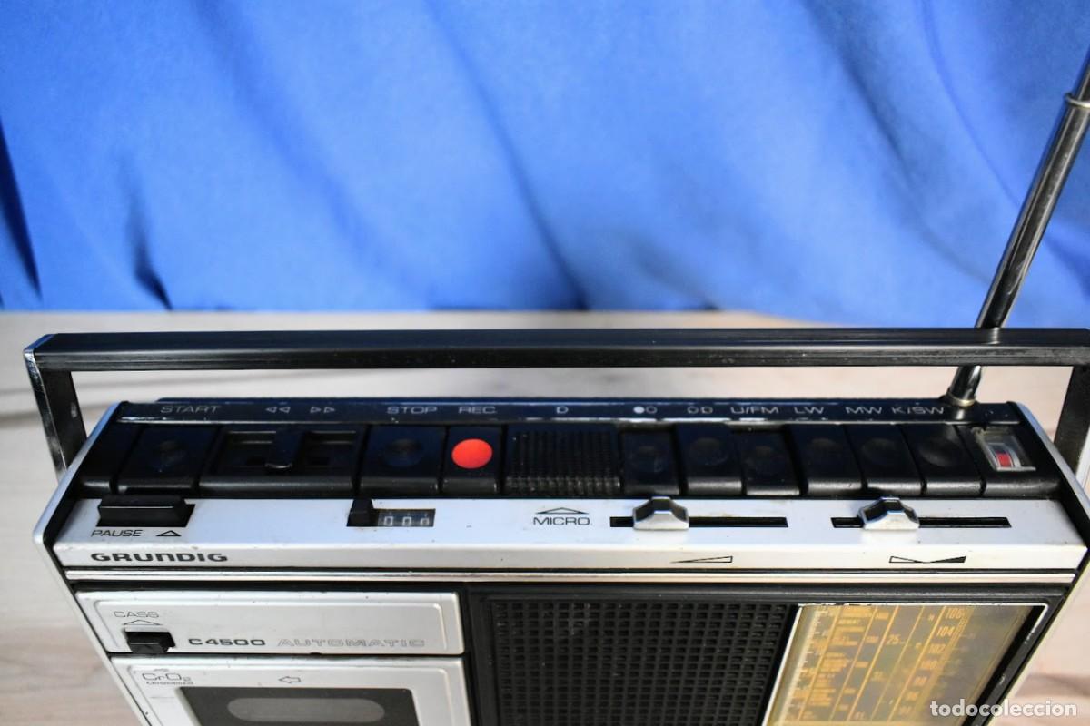 Radios antiguas: Radio cassette Grundig C4500 Automatic a&ntilde;o 70 - Foto 4