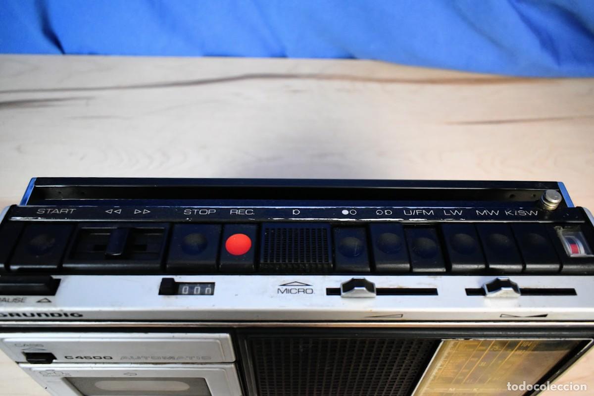Radios antiguas: Radio cassette Grundig C4500 Automatic a&ntilde;o 70 - Foto 5