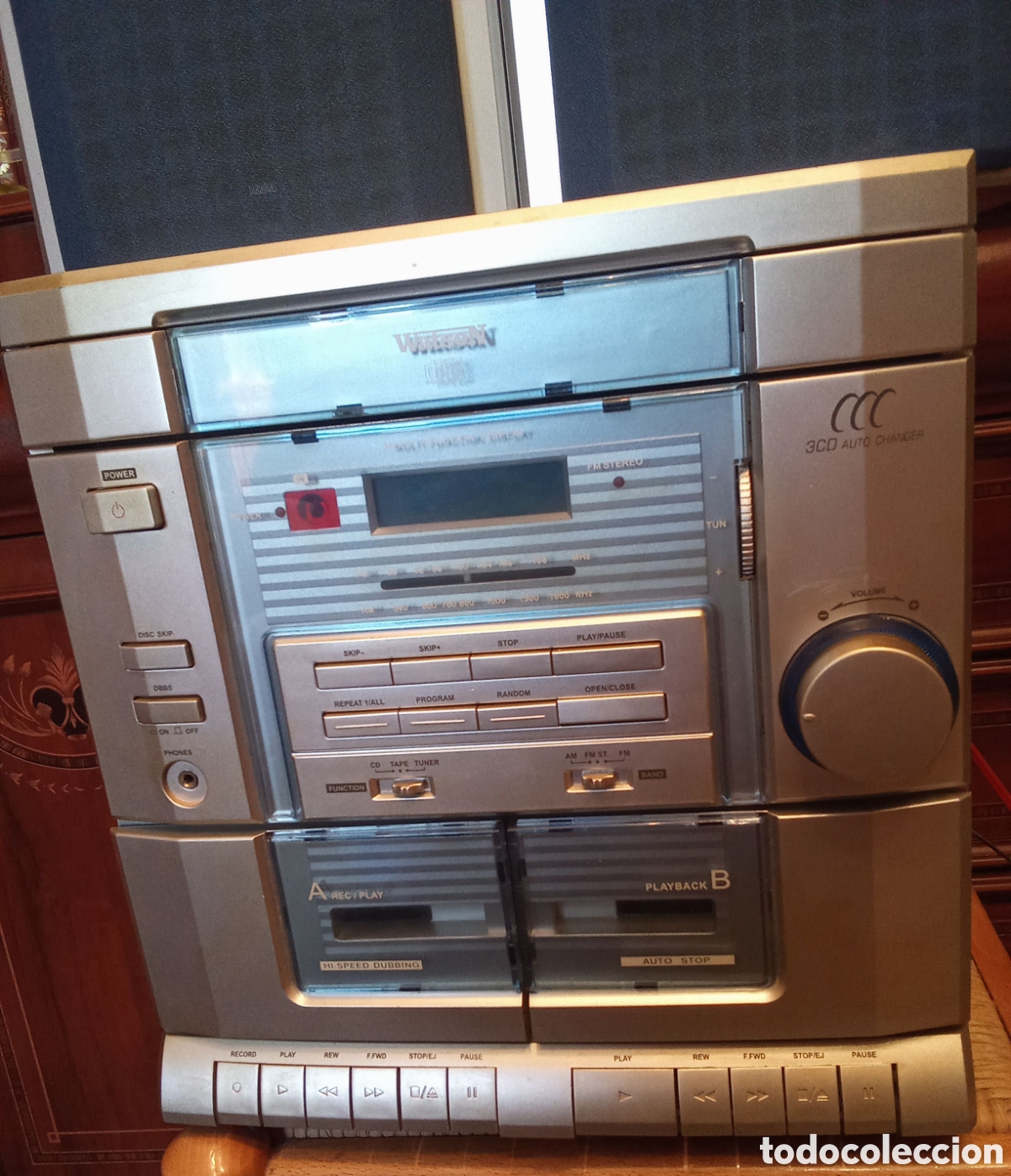 Radios antiguas: MINICADENA WATSON 3CDS Y 2 CASETTES