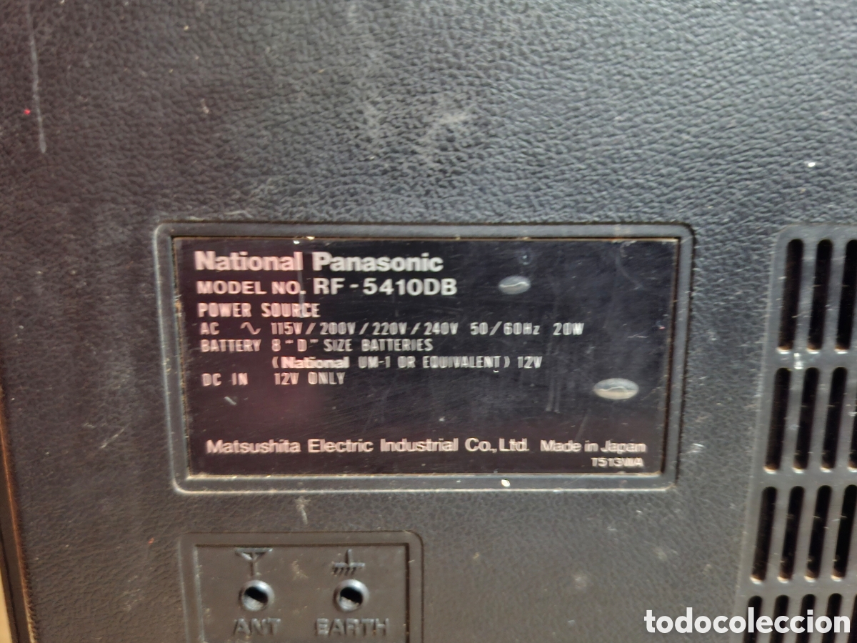 Radios antiguas: Radio cassette Panasonic RF-5410 - Foto 5