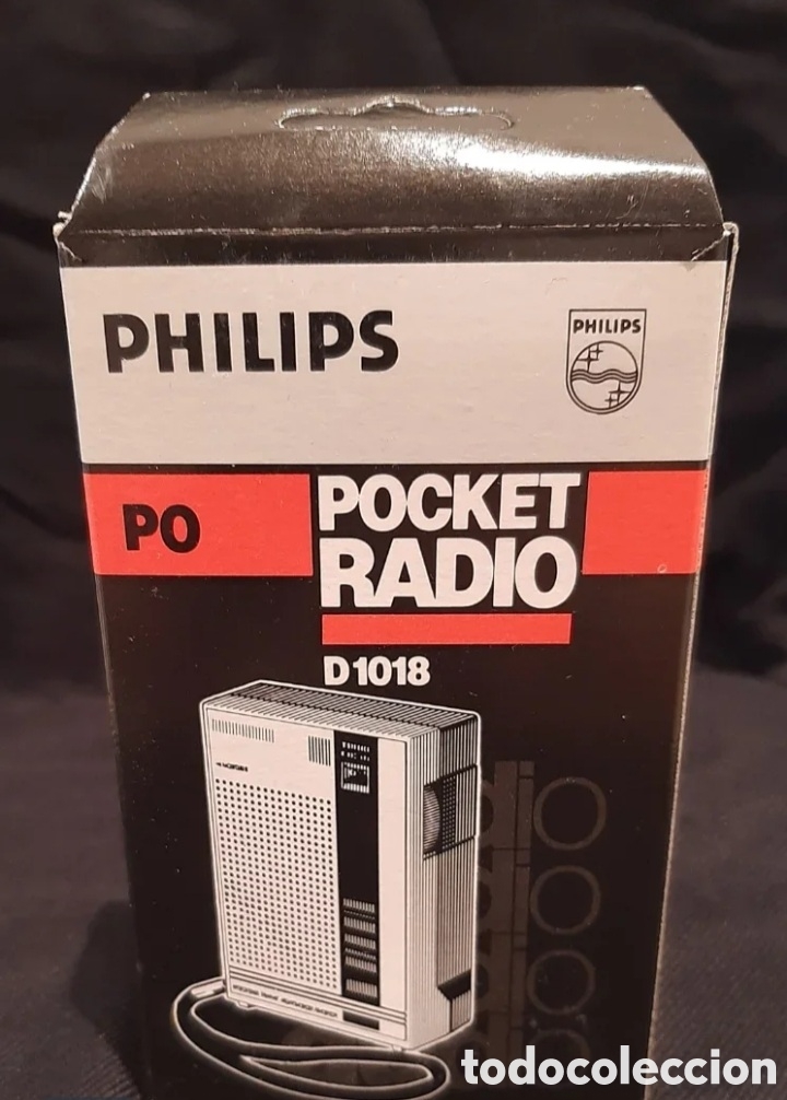 Radios antiguas: Radio vintage Philips nunca abierta - Foto 2