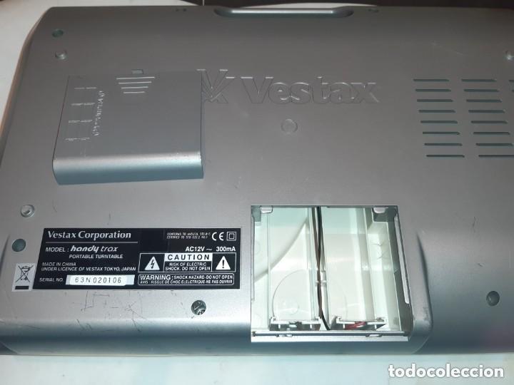 Radios antiguas: Tocadiscos VESTAX portatil - Foto 6