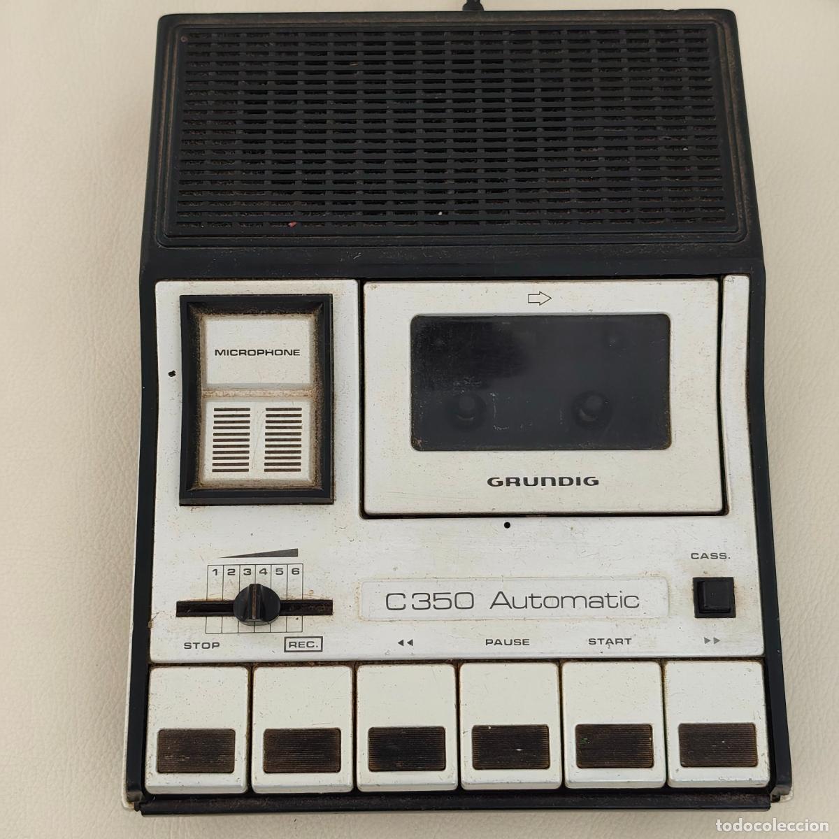 Radios antiguas: C350 Automatic Grundig (Radio casette