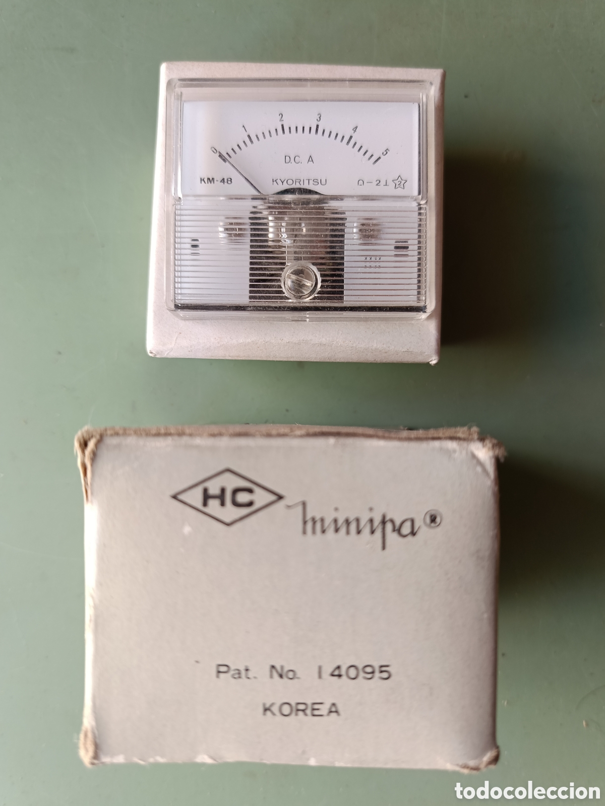Radios antiguas: ANTIGUO INDICADOR - PANEL METER MINIPA - Foto 4