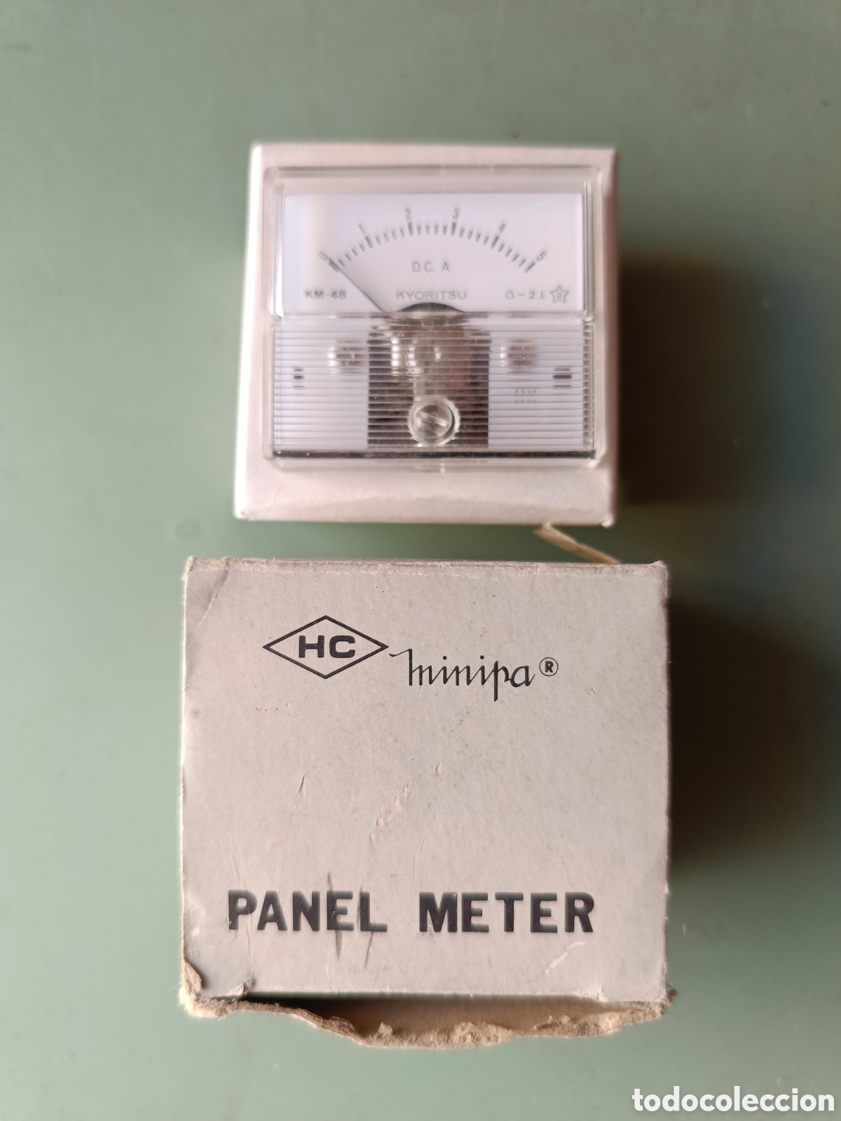 Radios antiguas: ANTIGUO INDICADOR - PANEL METER MINIPA