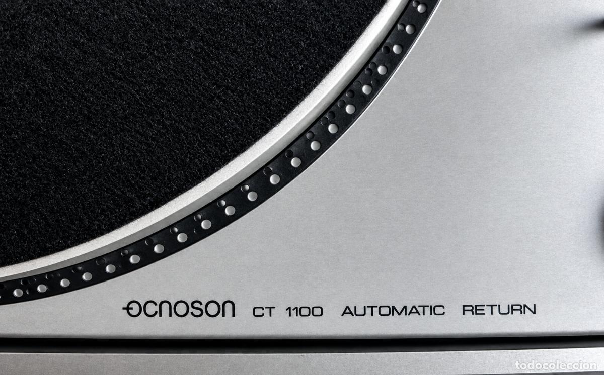 Radios antiguas: Tocadiscos Ocnoson CT 1100 automatic return - Foto 3
