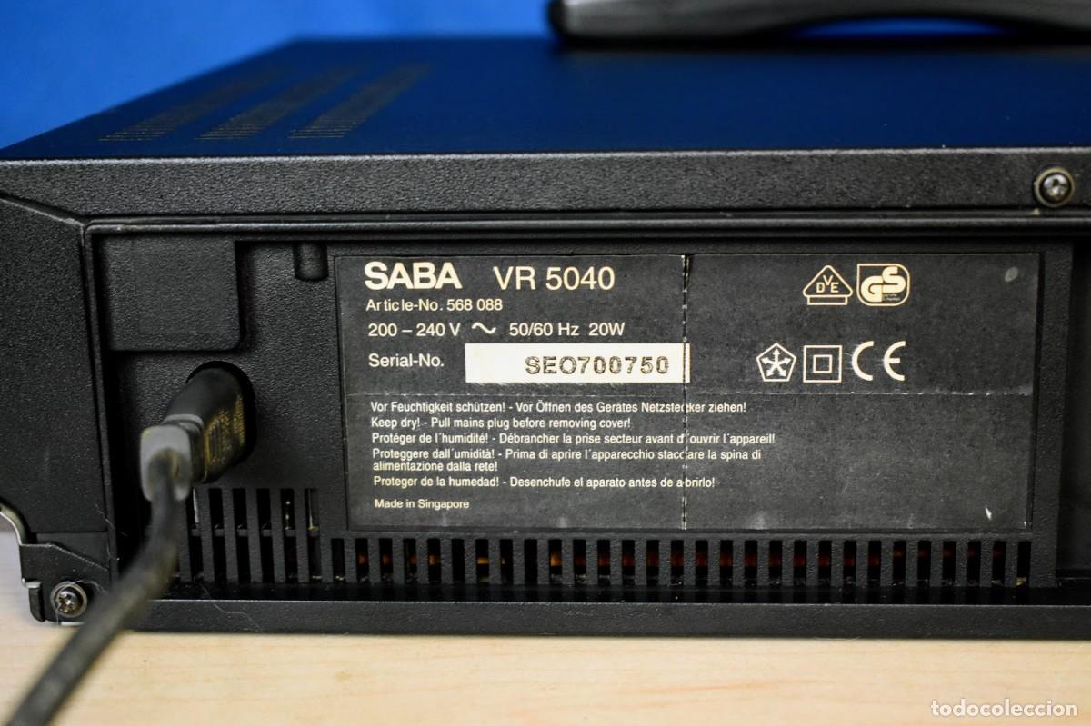 Radios antiguas: Reproductor de video Saba VR 5040 - Foto 11