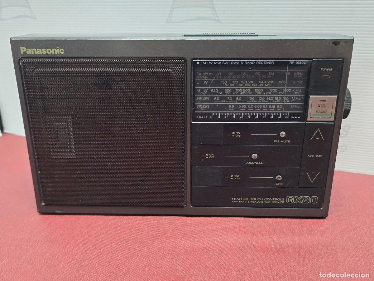 Radios antiguas: Radio Panasonic GX80 (RF-1680L) - Foto 1