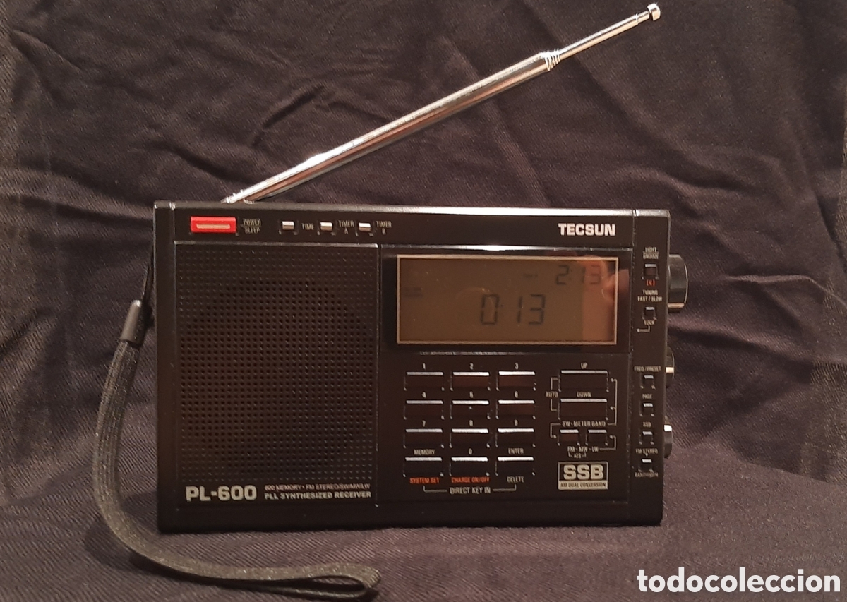 Radios antiguas: Radio TECSUN multibanda PL-600 - Foto 2