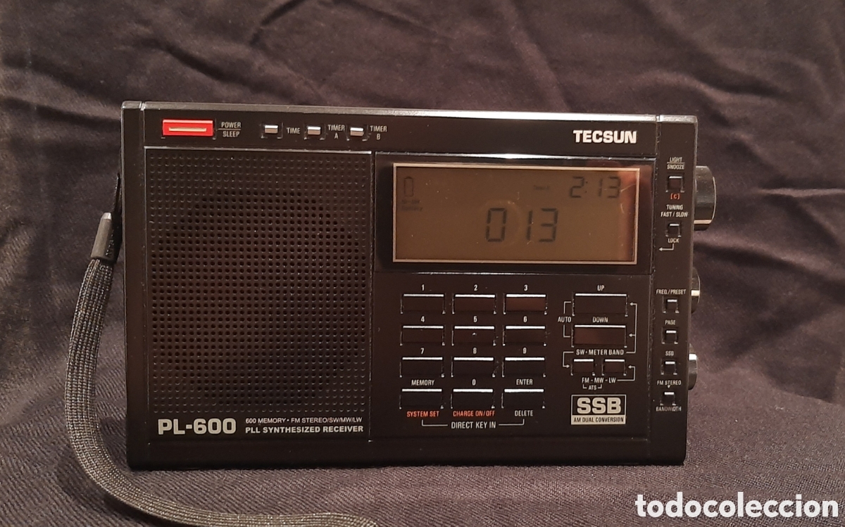 Radios antiguas: Radio TECSUN multibanda PL-600 - Foto 3