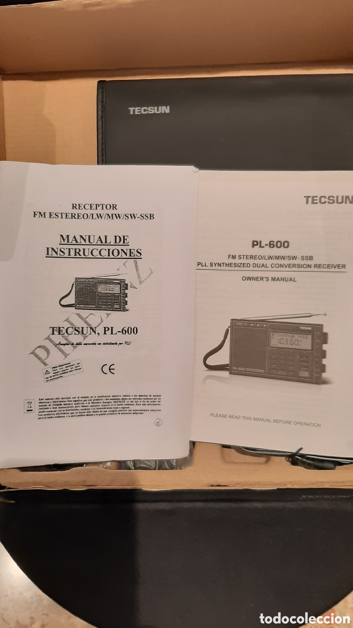 Radios antiguas: Radio TECSUN multibanda PL-600 - Foto 7