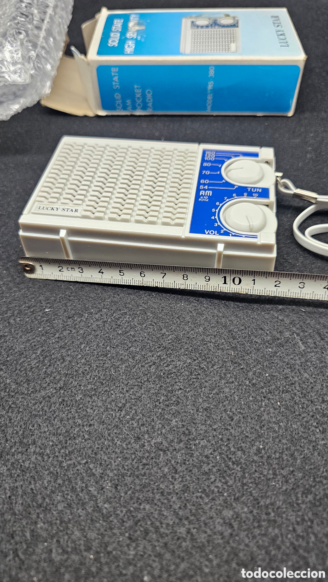 Radios antiguas: Peque&ntilde;o radio transistor d&eacute;cada de los 80 - Foto 4