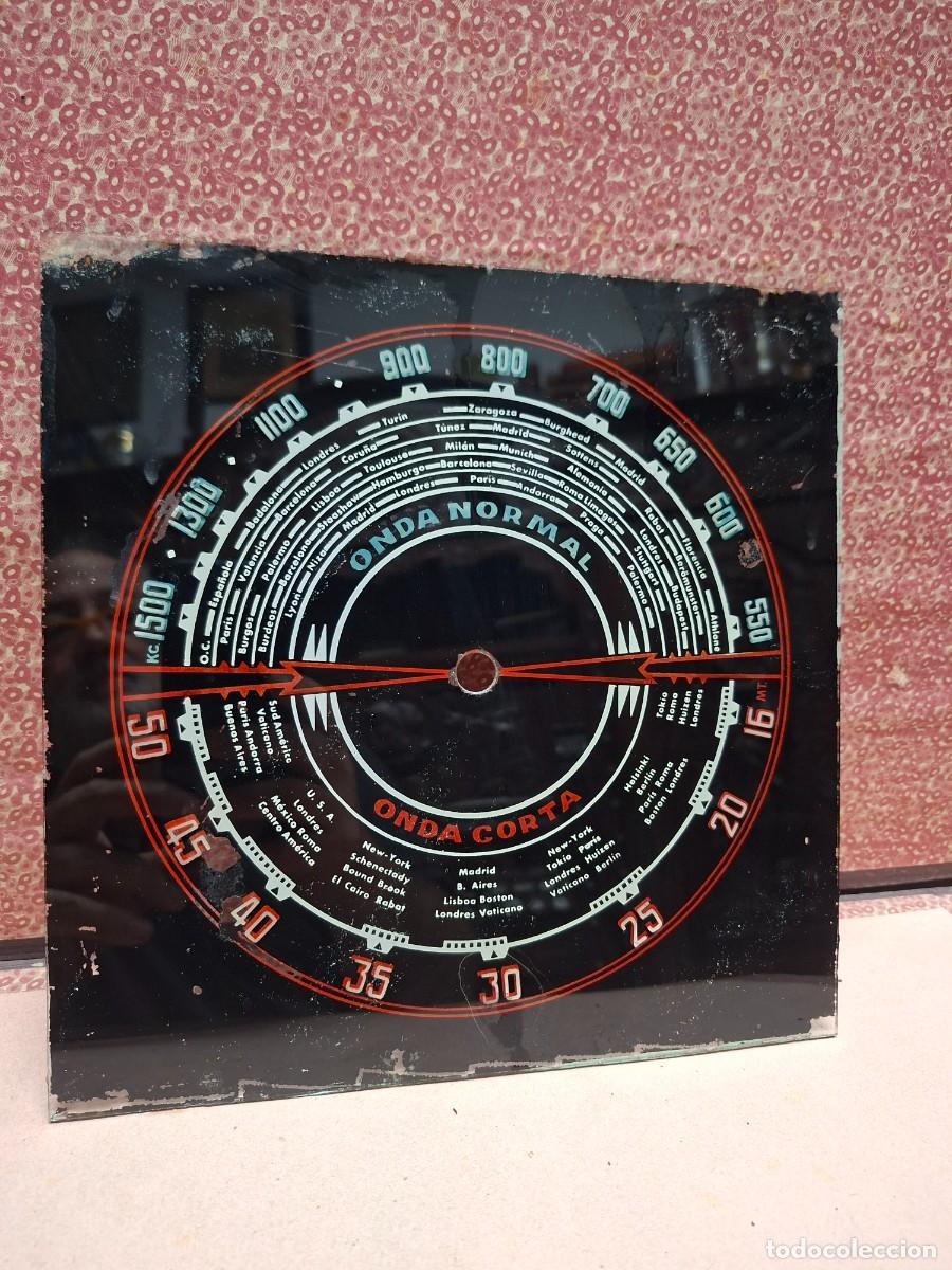 Radios antiguas: ANTIGUO CRISTAL DIAL RADIO ONDA NORMAL ONDA CORTA