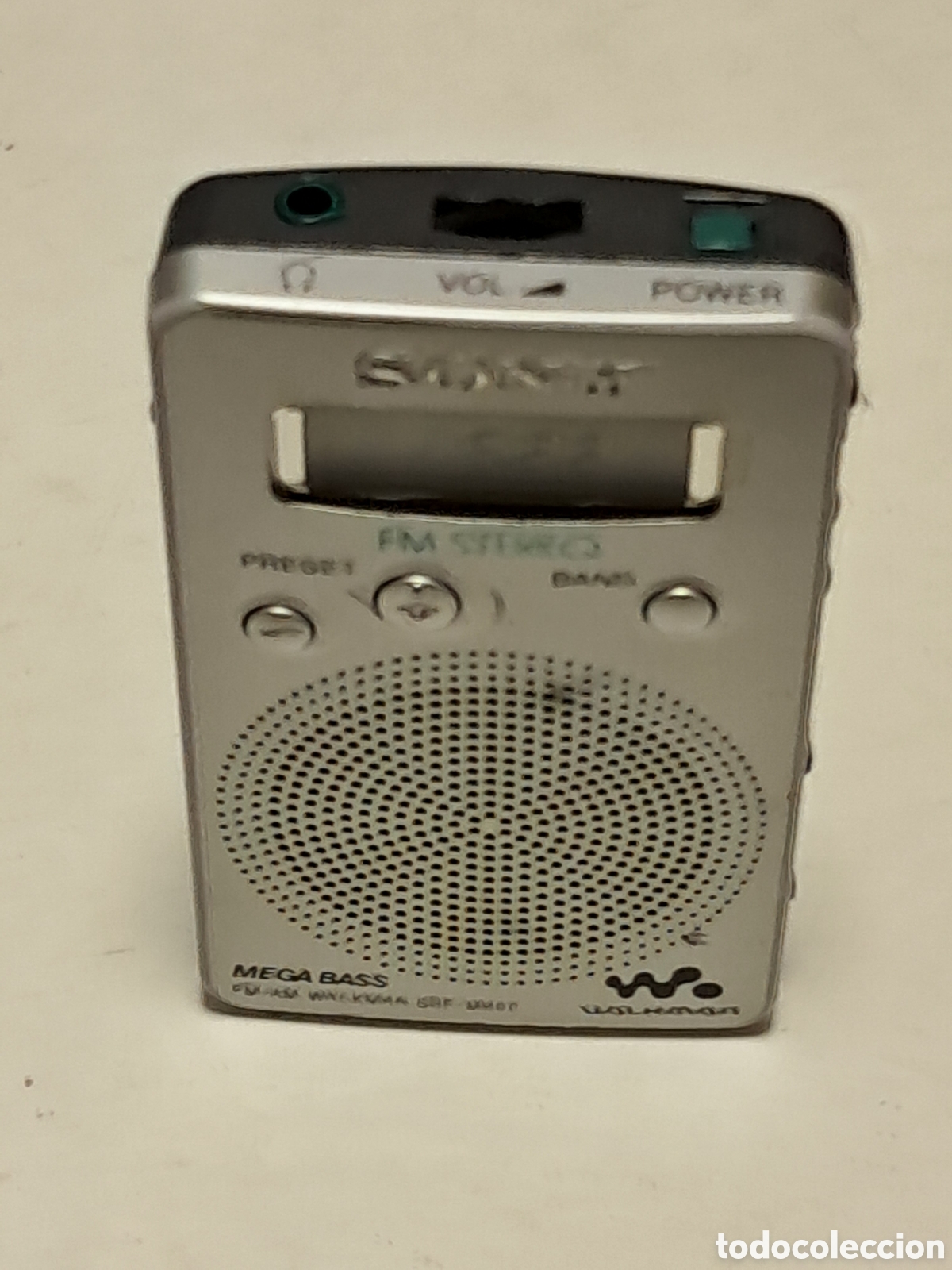 Radios antiguas: SONY WALKMAN, SRF-M807. MEGA BASS - Foto 2