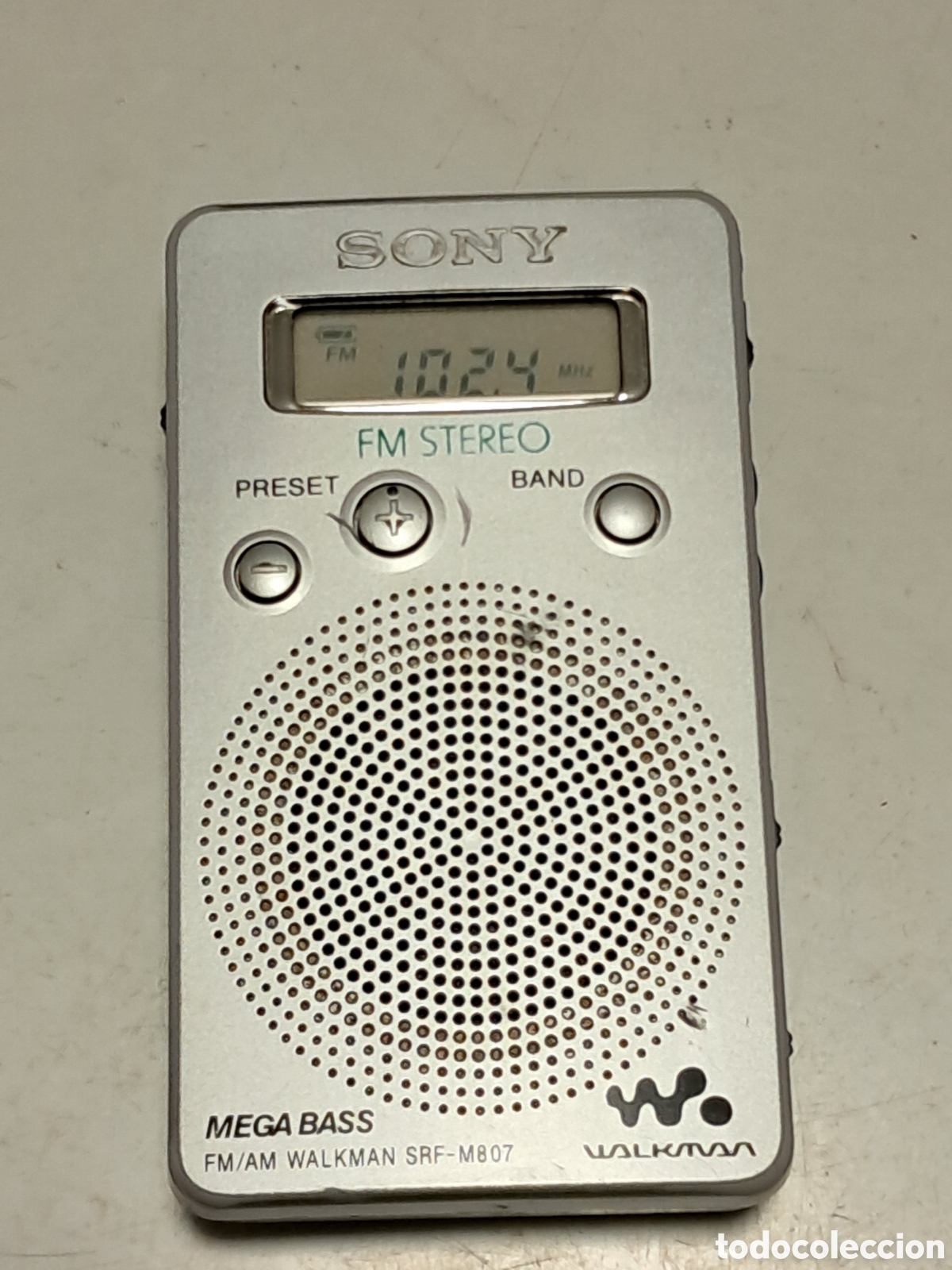 Radios antiguas: SONY WALKMAN, SRF-M807. MEGA BASS - Foto 5