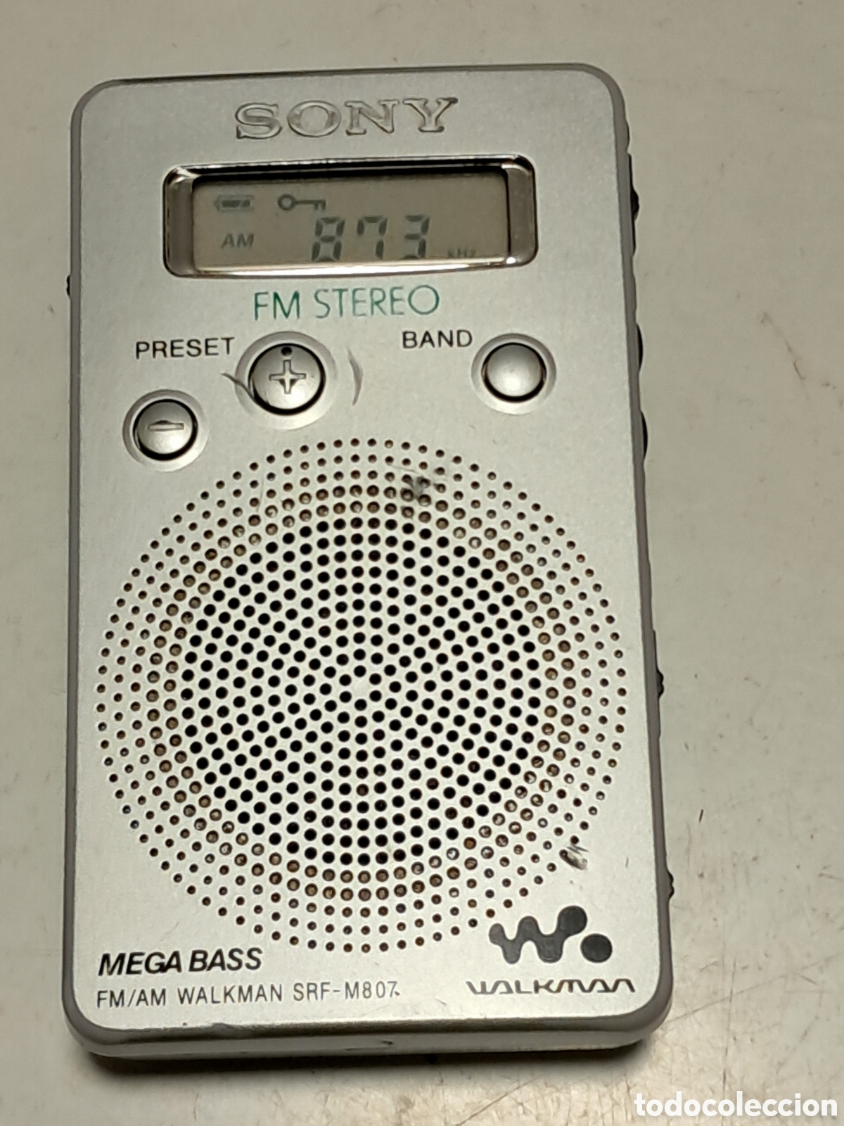Radios antiguas: SONY WALKMAN, SRF-M807. MEGA BASS - Foto 6