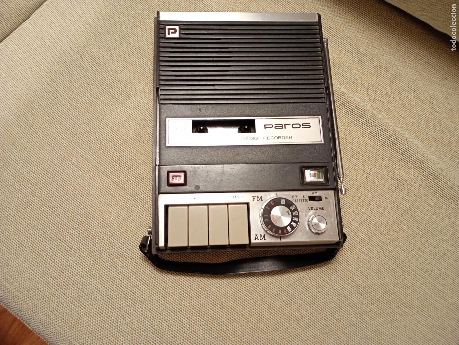 Radios antiguas: RADIO CASSETTE PAROS SOLID STATE RADIO RECORDER