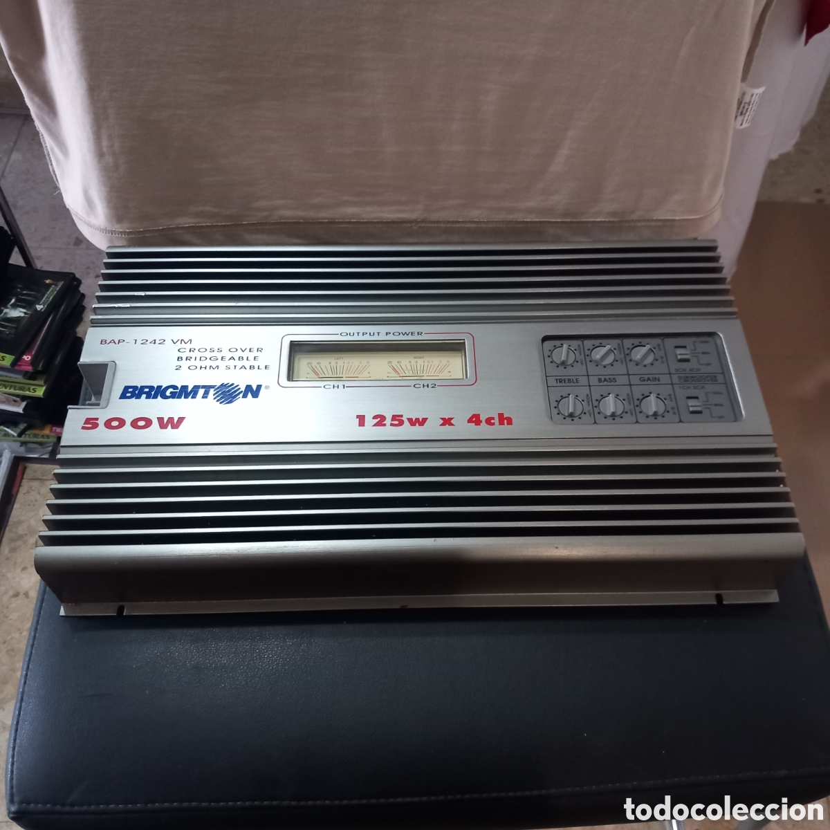 Radios antiguas: ETAPA DE POTENCIA BRIGMTOW BAP 1242 VM 500W.(EXCELENTE ESTADO)