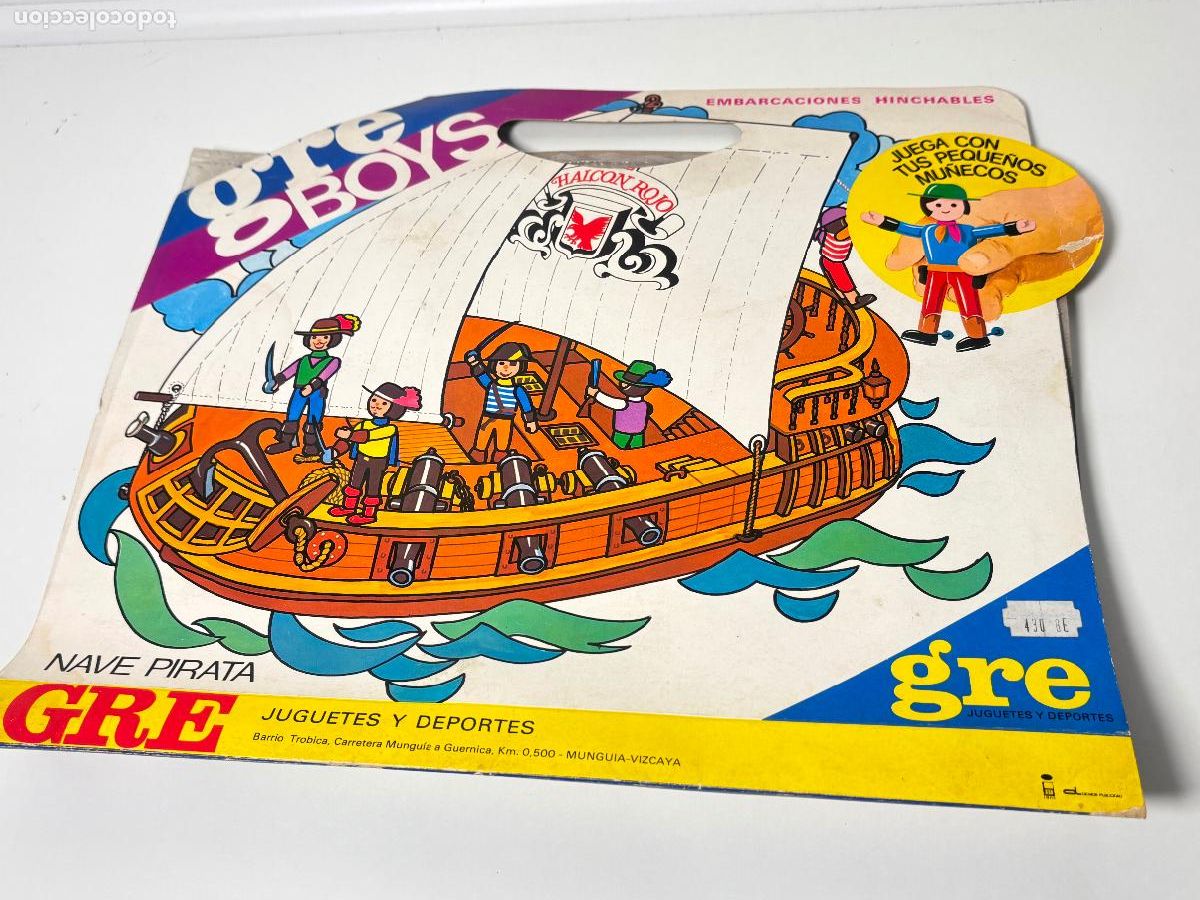 Radios antiguas: Gre Boys nave pirata hinchable - Foto 1