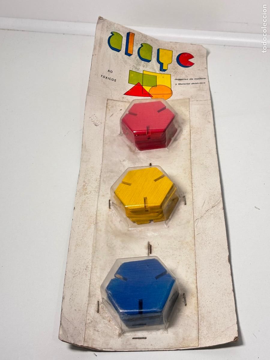 Radios antiguas: Alaye juego did&aacute;ctico de madera en bl&iacute;ster - Foto 1